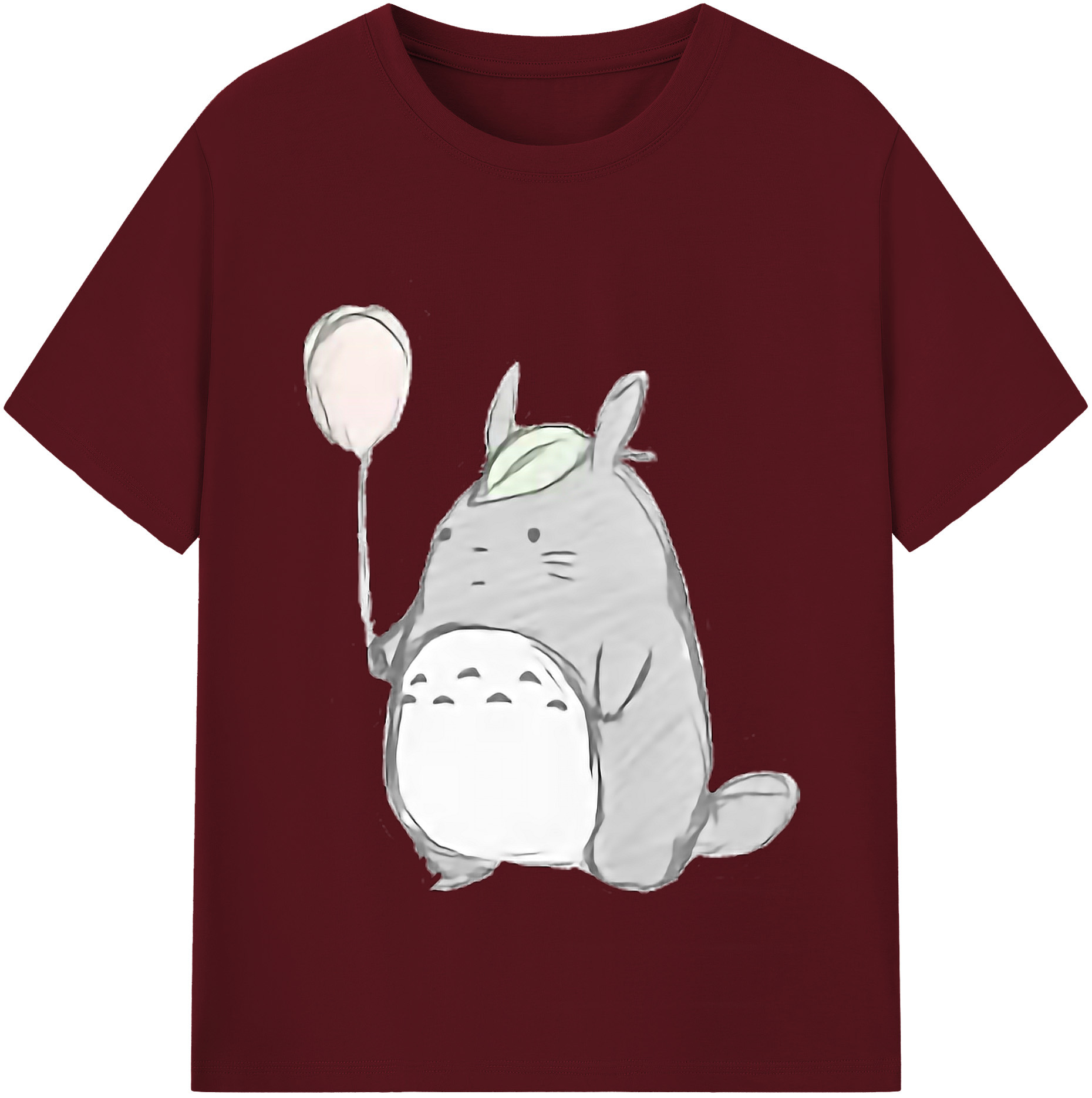 （画像用） となりのトトロ 草壁メイ 草壁サツキ My Neighbor Totoro Satsuki Kusakabe Mei Kusakabe 綿100％半袖Tシャツ（フロントプリント）